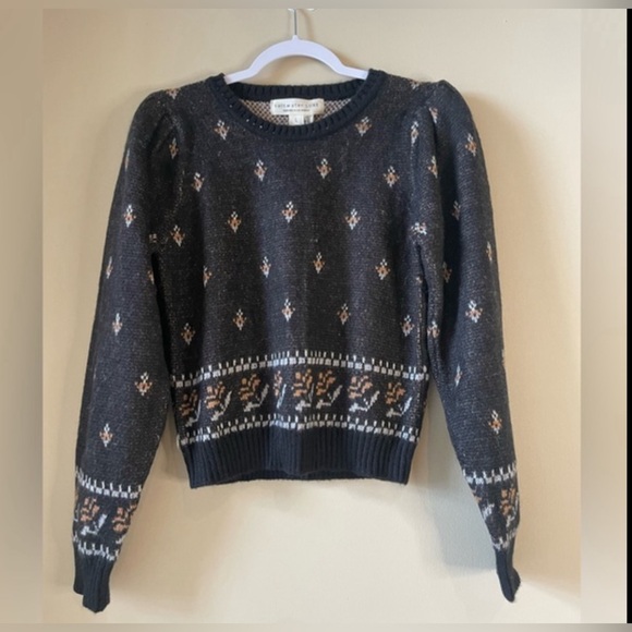 SALTWATER LUXE patterned sweater - Picture 7 of 7